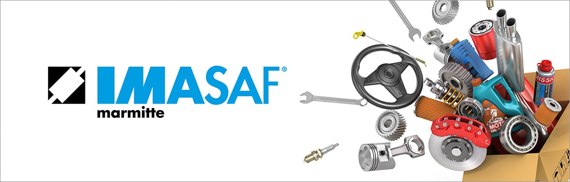 IMASAF Sistema de escape Catálogo, correspondendo a Conector de tubos de escape para o seu carro